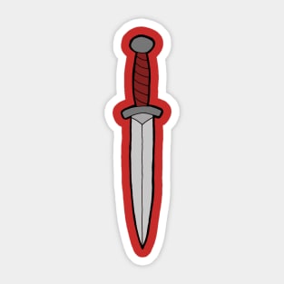 Dagger Sticker